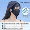 KUKASEN UPF 50+ Full Face Mask UV Protection Full Face