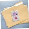 Operitacx 1Set DIY Unicorn Plush Notebook with Pen Portable Journal