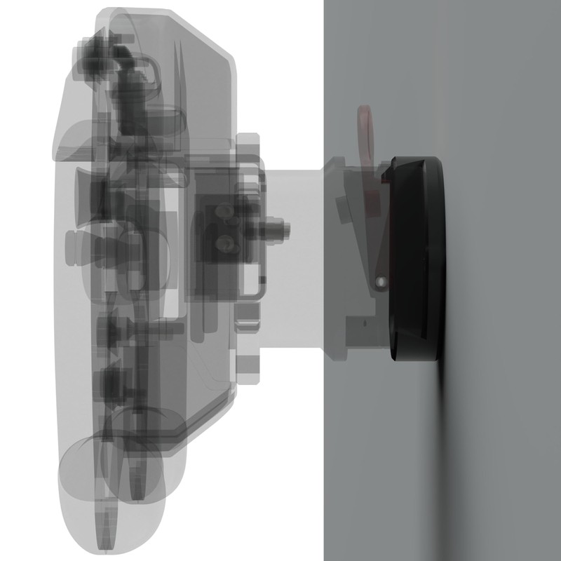 Steering Wheel Wall Mount for Asetek Quick Release Sim Racing