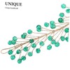 Handmade Soft Chain Rhinestone Hair Accessories for Brides Elegant Crystal