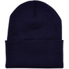 Flexfit Unisex Yp Classics Thinsulate Cuffed Beanie Hat, navy