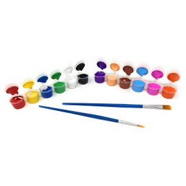 Acrylic Paint Set for Kids & Adults Pumpkin Paint Pots Craft Paint for Kids Paint Cups Paint Party Supplies Basics with Lids Craft Paint Set Art Party Supplies Basic Primary Colors Mini Paint Set