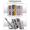 MSDADA Adjustable Book Ends, Metal Bookends for Heavy Books, Expandable