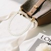 Imitation Pearl Bead Purse Chain Extender Strap - 11.81 in，15.7