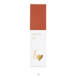 b idol Mutchi Lip R 05 Terracotta, 0.16 oz (4.5 g), Lip Mat, Tint, Clouds, Moisturizing, Coloring, Contains Vegetable Oil