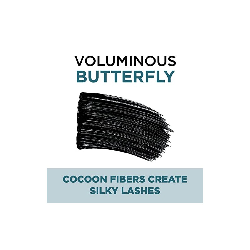 LOreal Paris Voluminous Butterfly Mascara, 867 Black, 0.22 Fluid Ounce