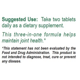 Glucosamine/Chondroitin/MSM - 100 Tablets