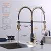 Touchless Kitchen Faucet ， KEER Smart Motion Sensor Hands Free