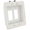 Arlington LVU2W-1 Recessed Low Voltage Mounting Bracket with Paintable Wall