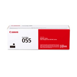 Canon Genuine 055 Black Toner Cartridge Compatible with LBP664Cdw, MF741Cdw, MF743Cdw, MF745Cdw, MF746Cdw