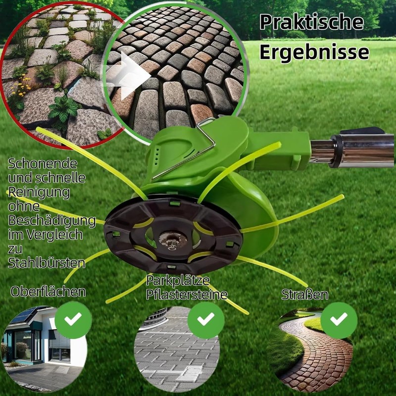 Vyloky Iron Double Thread Head with Tapping System, Robust Thread