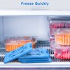 OUTXE Ice Packs for Lunch Box 8 Pack- Reusable Ultra-Thin