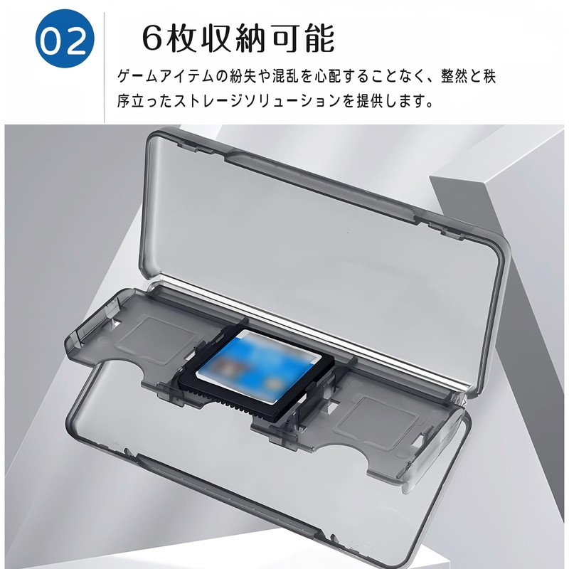 OKAWASI 3DS Card Case, Game Card Case, Set of 3,