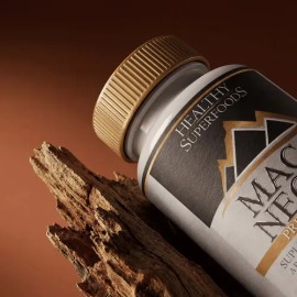 Healthy Superfoods Maca Negra (Lepidium meyenii) Pura Orgánica Premium 100 Capsulas 500mg Sabor Natural
