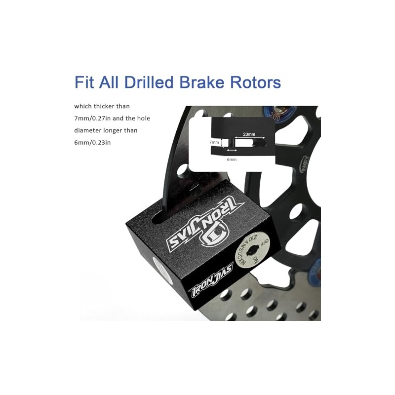 Grapelet Brake Disc Lock Motorcycle Lock Waterproof Anti-Theft Motorcycle Lock