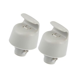 HOPESPANNER Car Sun Visor Clip Plastic Sun Visor Hook Clip Sun Visor Clip Retainer Fit for Nissan Maxima - Pack of 2 Gray Vehicle Components