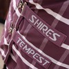 Shires Tempest Original Stable Sheet - Maroon Check 5ft9