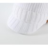 Magracy Mens Winter Hat with Visor and Thick Peak, White