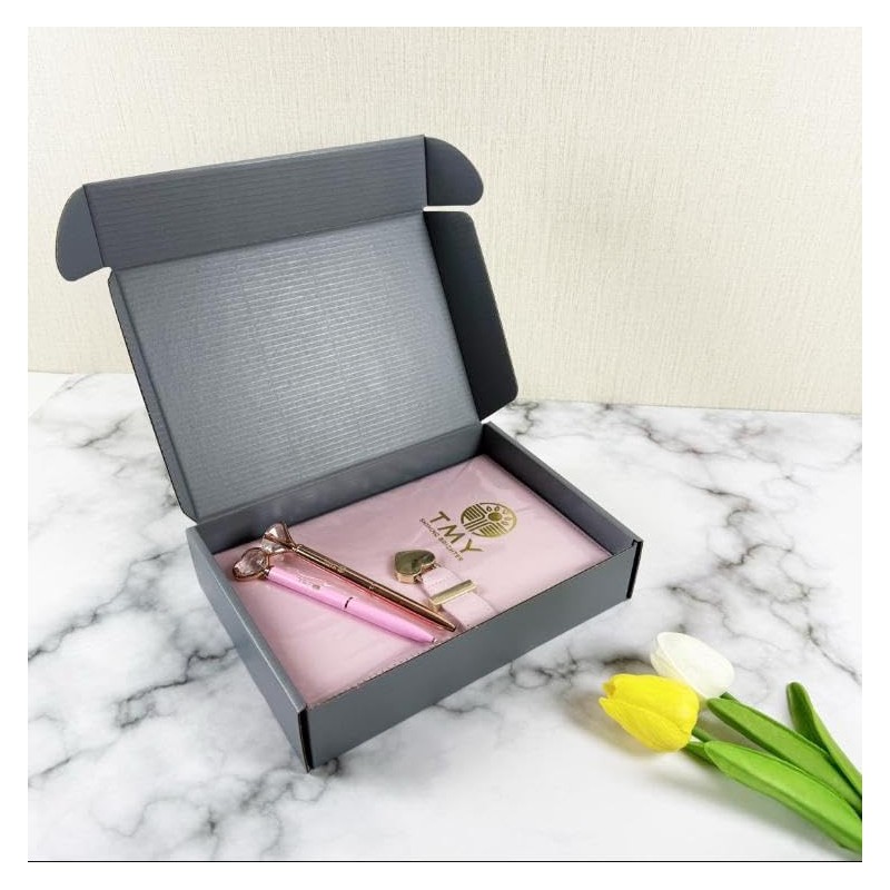 TMY Pink Heart Lock Diary Set – 288 Pages, 22×15×2.5