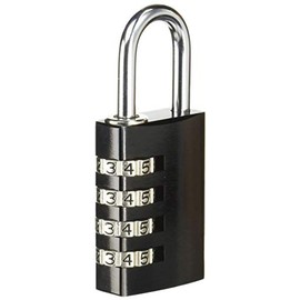 ABUS Number Variable Electric 4 Tier Dial Padlock 145 – 4d 30 BK 145 – 4d30bk Padlock