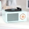 KESYOMA Old Fashioned Classic Vinyl Record Player Style Bluetooth Speaker