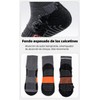 6 Pares Calcetines Deportivos para Hombre, Calcetines Largos de Algodón