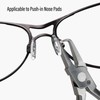 Dhoptical Eyeglasses Frame Pliers, Unload Push in Nose Pad Plier