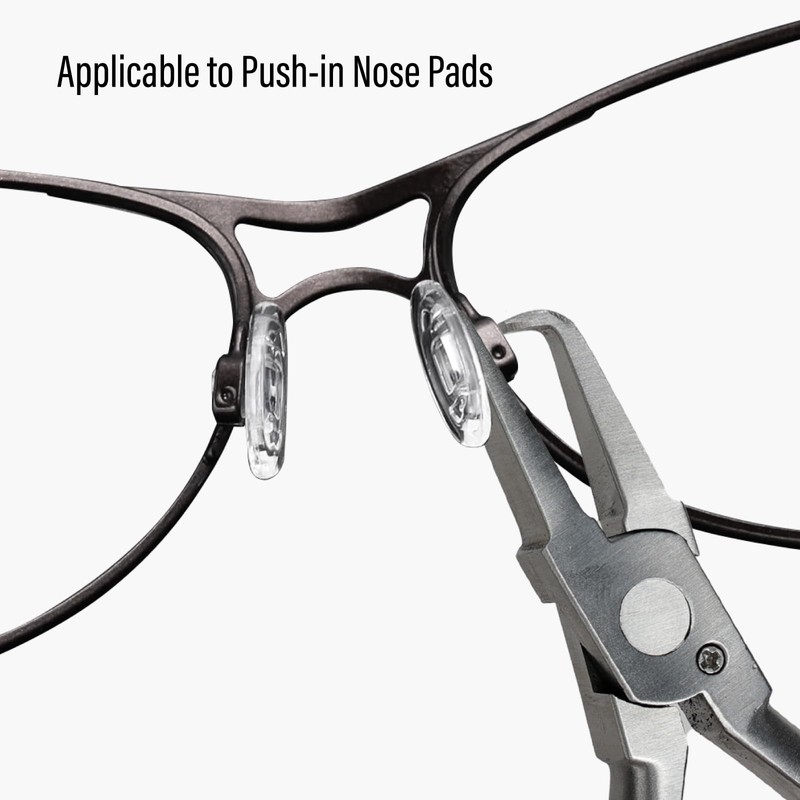 Dhoptical Eyeglasses Frame Pliers, Unload Push in Nose Pad Plier