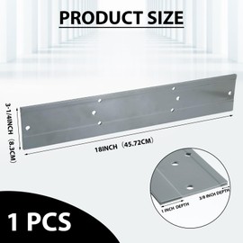 Folding Tool Steel Metal Bending Tool Sheet Metal Bender for HVAC Metal Bending Forming 3/8" and 1" Fold Depths in Ductwork (24 Inch)