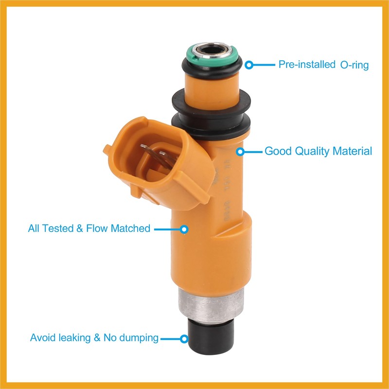 Partuto 16450-MEE-D01 Fuel Injector Nozzle 12 Holes Disc for Honda