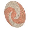 Wall Basket Natural Rattan Exquisite Rustic Decorative Hanging Woven Wall