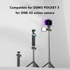 Extendable Selfie Stick Tripod for OSMO POCKET 3 for ONE