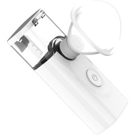 Máquina de Vapor para Ojos, Limpiador de Niebla Suave Gotas para Ojos Secos, Abs Blanco, Alivia Fatiga y Humecta