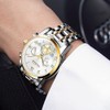OLEVS Men Multifunction Watch, Multi Dial Waterproof Luminous Chronograph Men's