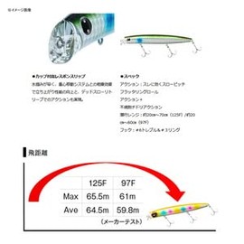DAIWA 21 Moissanite Cross Counter 97F Clear Candy