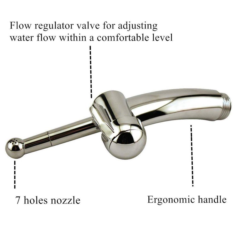 Hand Held Bidet sprayer for Toilet Showerhead Cleaning Kit Bathroom