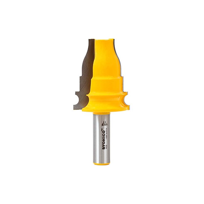 YONICO 16125 2-Inch Door & Window Casing Router Bit 1/2-Inch