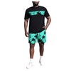 Floerns - Conjunto de 2 piezas bohemio con estampado de