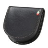 Milagro ca-s-640 Italian Leather Horseshoe Shaped Coin Case (Horseshoe Coin