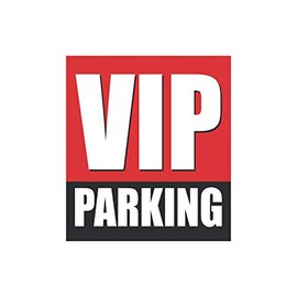 Anne Print Solutions VIP Parking Sticker for Bike with Back Side Gumming Pack of 6 Pcs Size 4x4.5 Inch*