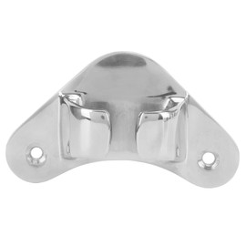 KIMISS Bow Chock, Boat Fairlead Stainless Steel Finely Polished Straight Bow Cleat Line Chock for Ship Yacht Boats