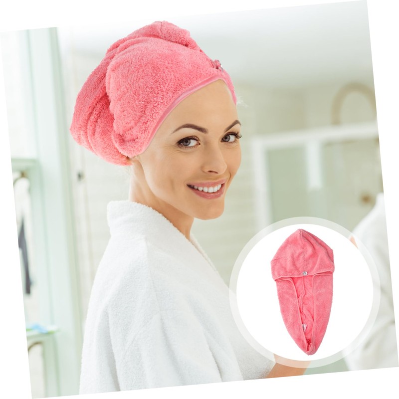 NOLITOY Hair Dry Wrap Cap Quick Drying Hair Towel for