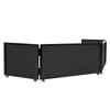 DYNAMI DJ Booth Foldable Cover Screen,5.6 ft Portable Tabletop Event