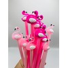 40 Pcs Cute Flamingo Pens Gel Ink Pens Fun Kawaii