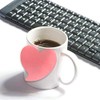 Kores Fantasy Sticky Notes Heart Shaped, 5 Neon Colours, 70