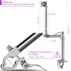 Universal Umbrella Holder Mount, Adjustable Clamp Bracket for Beach Chair,