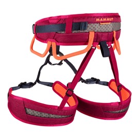 Mammut Ophir Fast Adjust Women's Climbing Harness, Sundown Safety, Orange, S