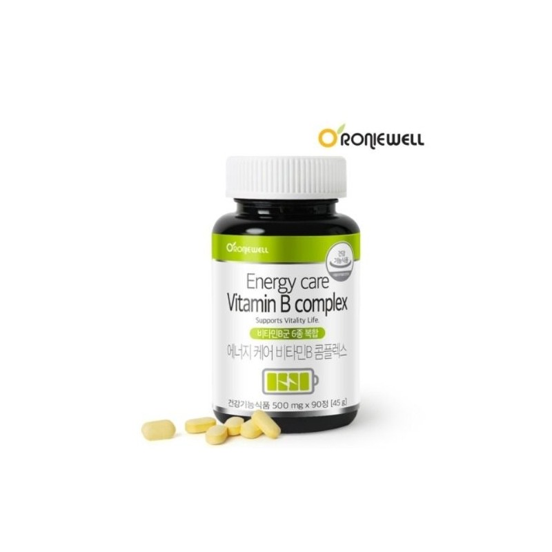 Roniwell Energy Care Vitamin B Complex (500mg x 90 tablets)