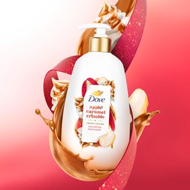 Dove Limited Edition Holiday Treats Liquid Hand Wash for Deep Nourishment Apple Cider Carmel 12 oz