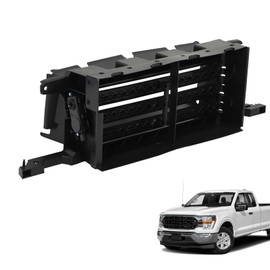 ANTUKO Lower Radiator Grille Shutter with Actuator Motor Replacement for 2021 2022 F150 ML3Z8475B